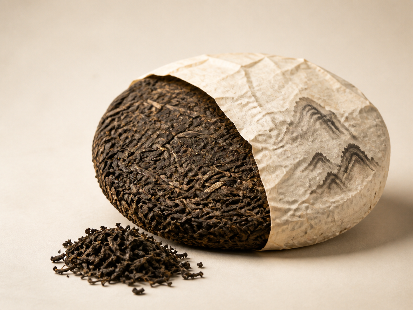 pu-erh tea cake